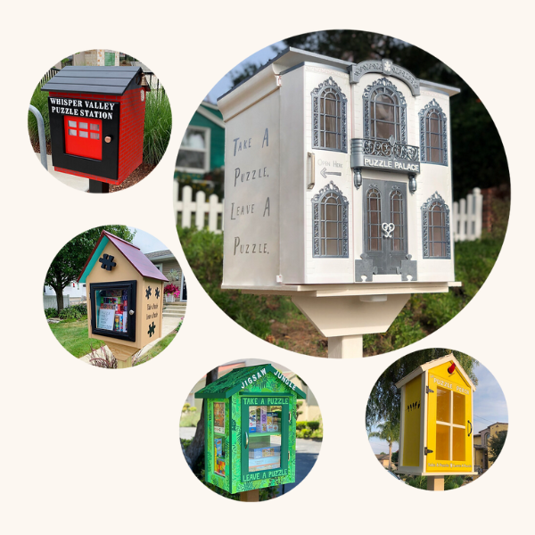 Little puzzle libraries around the United States