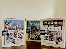 Three New Yorker Magazine cover puzzles